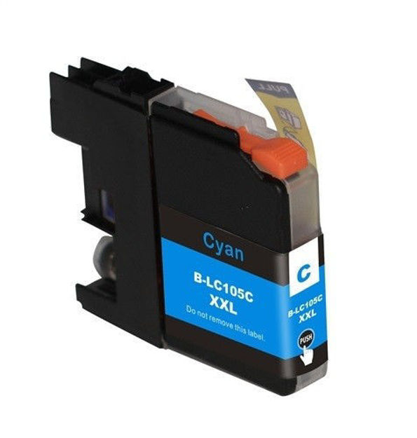 Picture of Premium LC-101C Compatible Brother Cyan Inkjet Cartridge