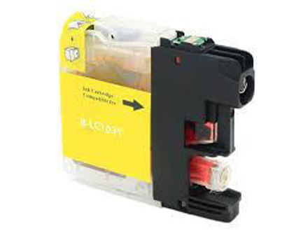 Picture of Premium LC-101Y Compatible Brother Yellow Inkjet Cartridge