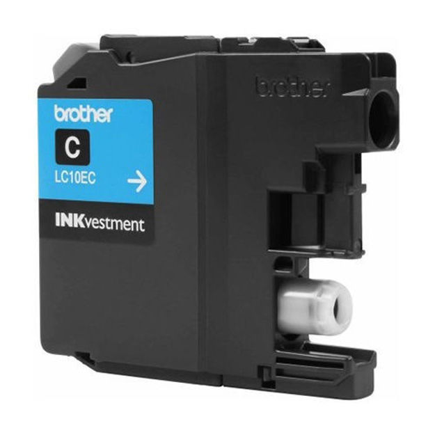 Picture of Premium LC-10EC Compatible Brother Cyan Inkjet Cartridge