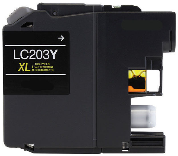 Picture of Premium LC-203Y Compatible Brother Yellow Inkjet Cartridge