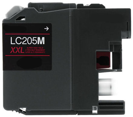 Picture of Premium LC-205M Compatible Brother Magenta Inkjet Cartridge