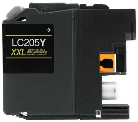 Picture of Premium LC-205Y Compatible Brother Yellow Inkjet Cartridge