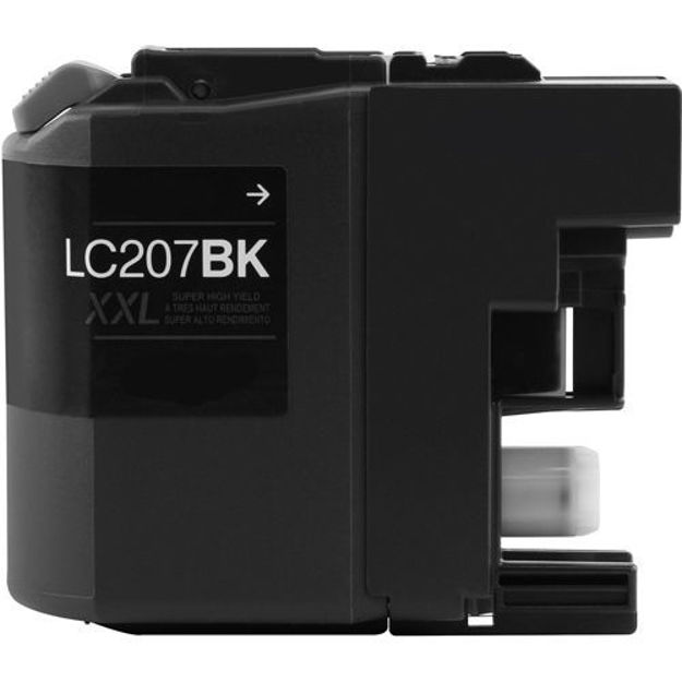 Picture of Premium LC-207Bk Compatible Brother Black Inkjet Cartridge