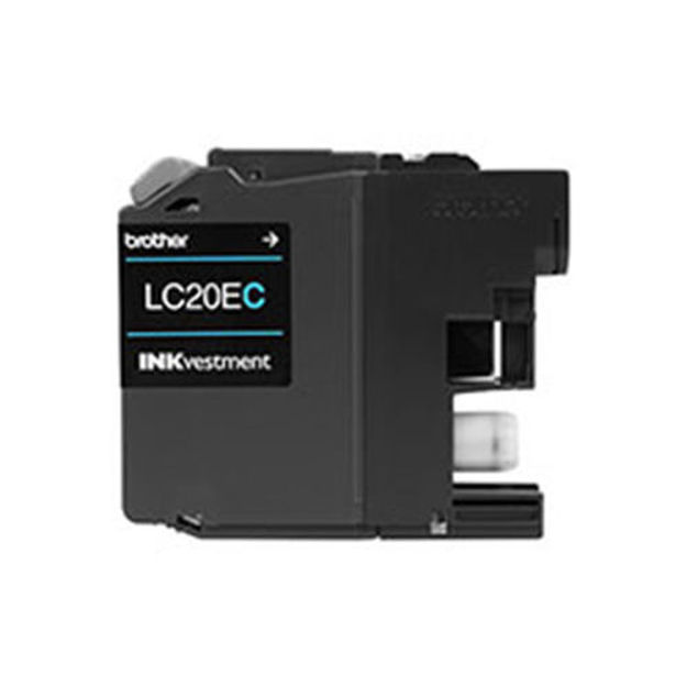 Picture of Premium LC-20EC Compatible Brother Cyan Inkjet Cartridge