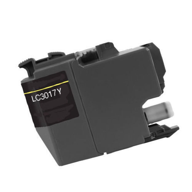 Picture of Premium LC-3017Y Compatible Brother Yellow Inkjet Cartridge