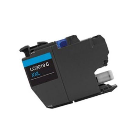 Picture of Premium LC-3019C Compatible Super High Yield Brother Cyan Ink Cartridge