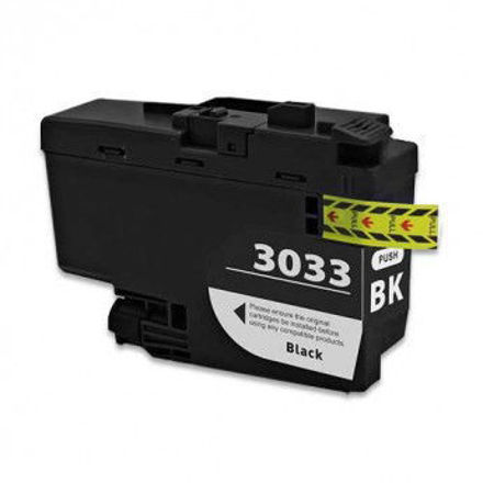 Picture of Premium LC-3033Bk Compatible Super High Yield Brother Black Inkjet Cartridge