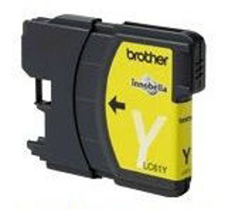 Picture of Premium LC-61Y Compatible Brother Yellow Inkjet Cartridge