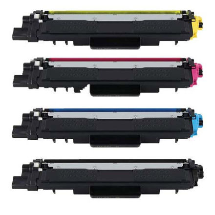 Picture of (Value Bundle, 4pk) Premium TN-227BK, TN-227C, TN-227M, TN-227Y Compatible High Yield Brother Black, Cyan, Magenta, Yellow Toner Cartridges