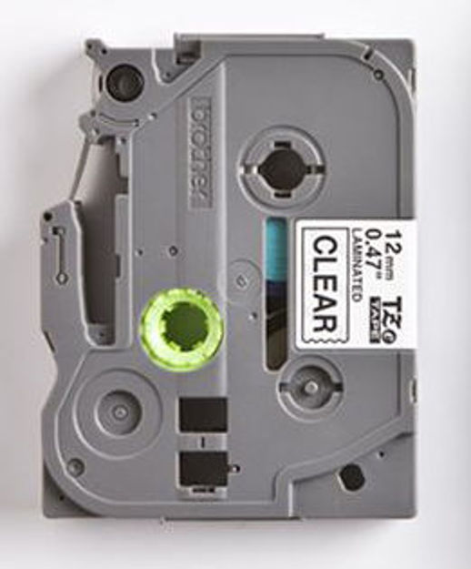 Picture of Genuine OEM Black Print on Clear Label Tape compatible with the Brother TZe-131/TZ-131