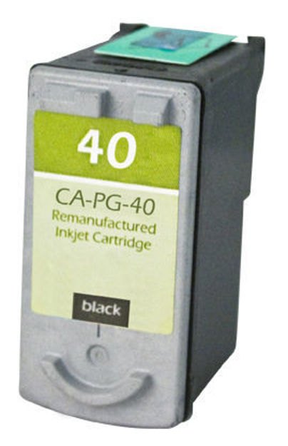 Picture of Premium 0615B002 (PG-40) Compatible Canon Black Inkjet Cartridge