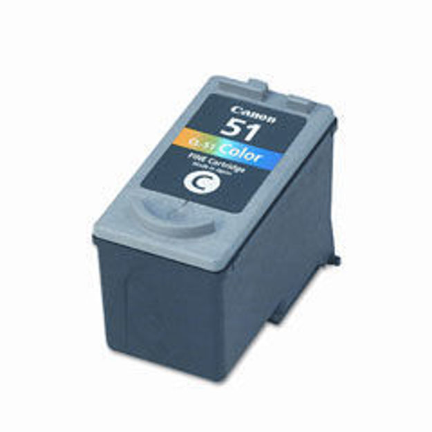 Picture of Premium 0618B002 (CL-51) Compatible Canon Tri-Color Inkjet Cartridge