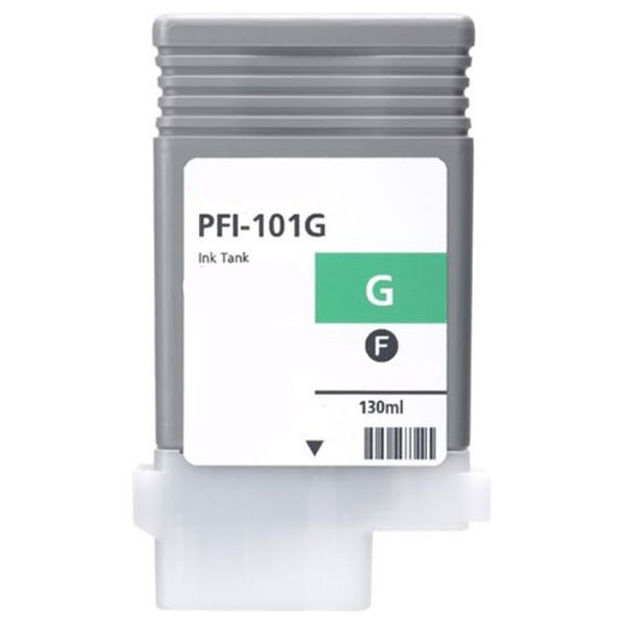 Picture of Premium 0890B001AA (PFI-101G) Compatible Canon Green Inkjet Cartridge