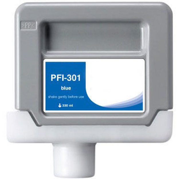 Picture of Premium 1494B001 (PFI-301B) Compatible Canon Blue Inkjet Cartridge