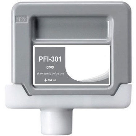 Picture of Premium 1495B001 (PFI-301GY) Compatible Canon Gray Inkjet Cartridge