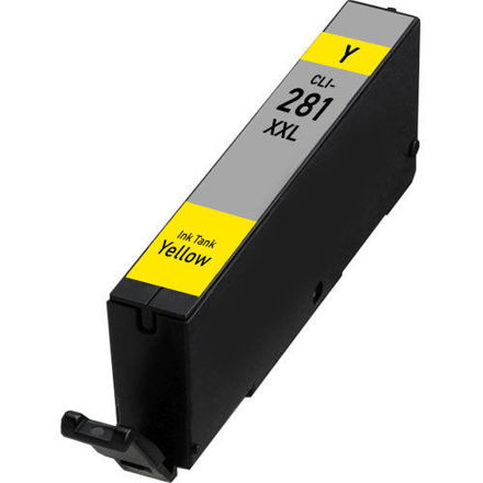 Picture of Premium 1982C001 (CLI-281 XXL) Compatible Extra High Yield Canon Yellow Ink Tank