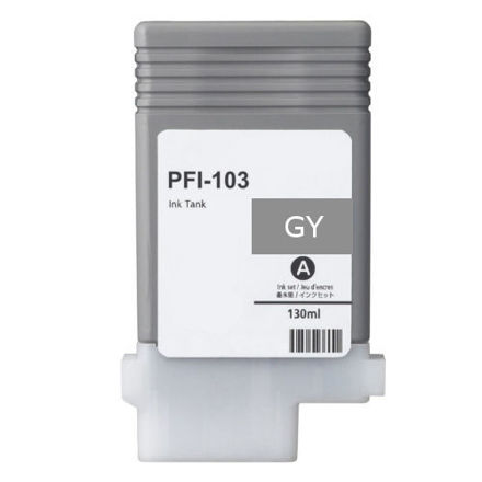 Picture of Premium 2213B001AA (PFI-103GY) Compatible Canon Gray Pigment Inkjet Cartridge