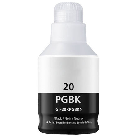 Picture of Premium 3383C001 (GI-20Bk) Compatible Canon Black Pigment Ink Bottle