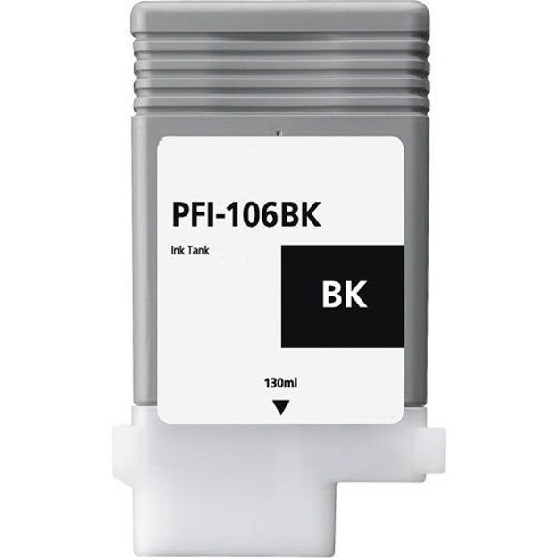 Picture of Premium 6621B001AA (PFI-106BK) Compatible Canon Black Inkjet Cartridge