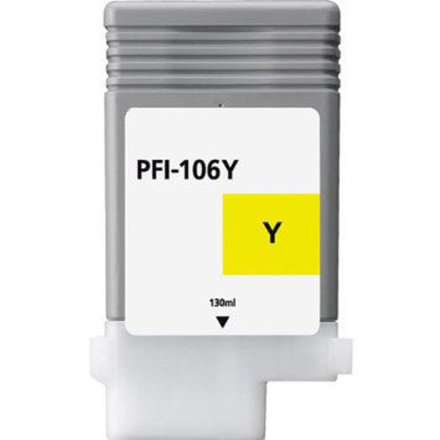 Picture of Premium 6624B001AA (PFI-106Y) Compatible Canon Yellow Inkjet Cartridge