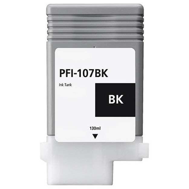 Picture of Premium 6705B001 (PFI-107Bk) Compatible Canon Black Ink Cartridge