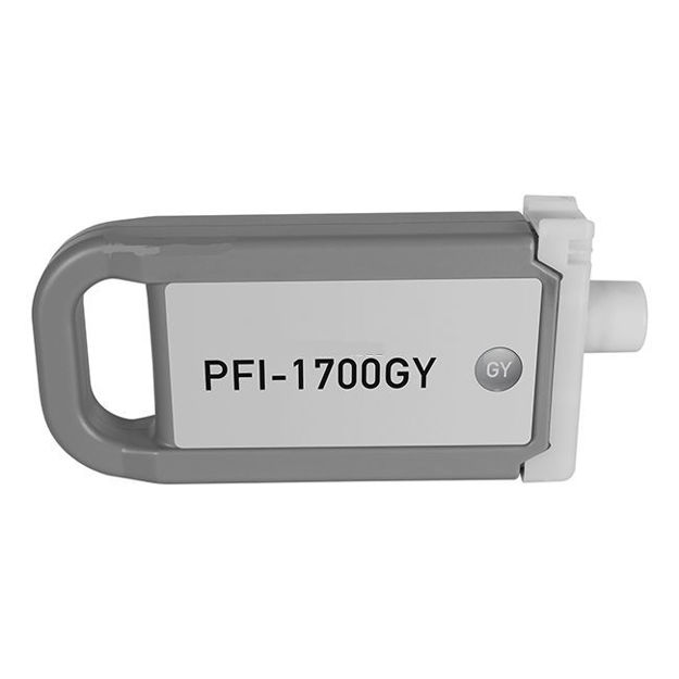 Picture of Premium PFI-1700GY Compatible Canon Grey Pigment Ink Tank