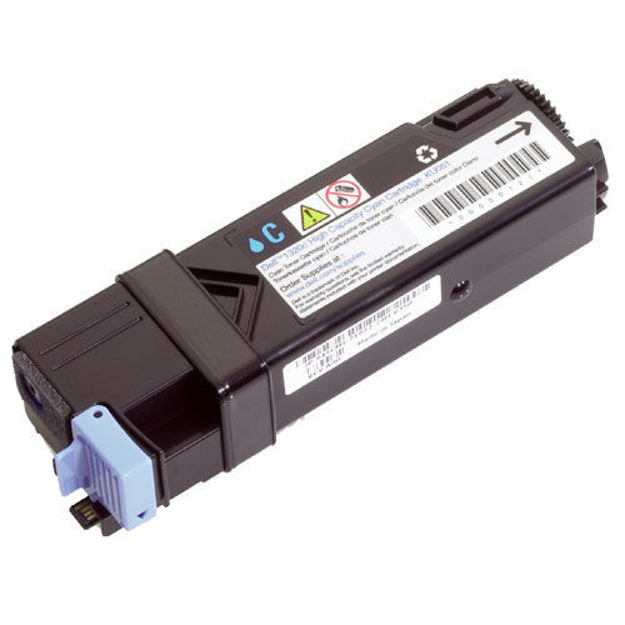 Picture of Premium T107C (330-1437) Compatible Dell Cyan Toner Cartridge