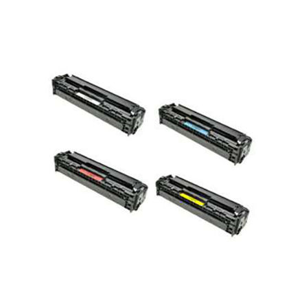 Picture of (Value Bundle, 4pk) Premium W2110A, W2111A, W2112A, W2113A (HP 206A) Compatible HP Black, Cyan, Magenta, Yellow Toner Cartridges