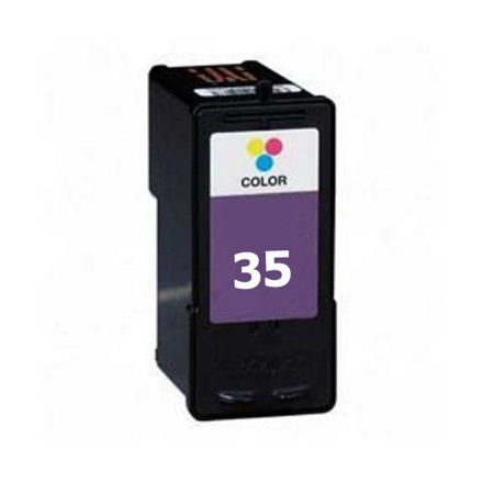 Picture of Premium 18C0035 (Lexmark #35) Compatible Lexmark Tri-Color Inkjet Cartridge