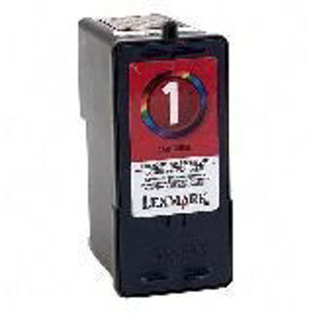 Picture of Premium 18C0781 (Lexmark #1) Compatible Lexmark Tri-Color Inkjet Cartridge