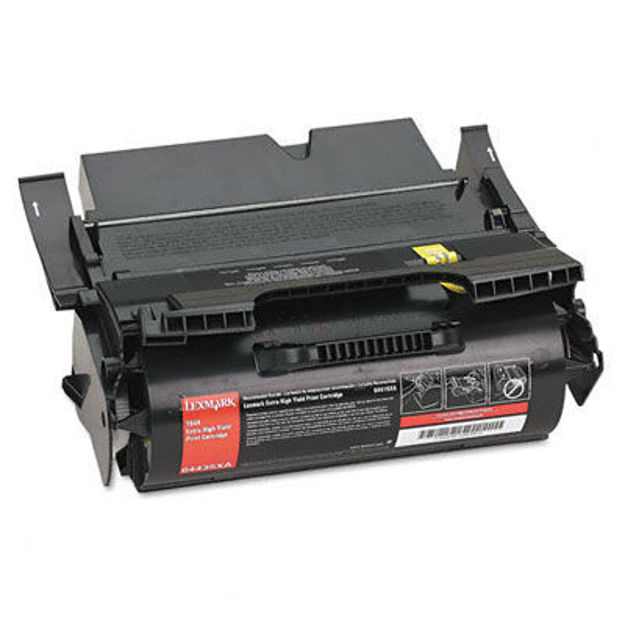 Picture of Premium 64435XA Compatible Lexmark Black Toner Cartridge