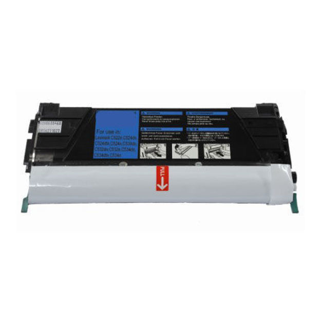 Picture of Premium C5242CH Compatible Lexmark Cyan Laser Toner Cartridge