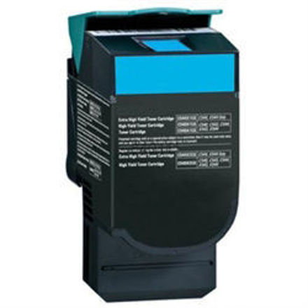 Picture of Premium C544X2CG Compatible Lexmark Cyan Toner Cartridge