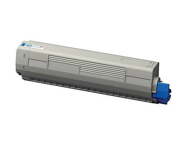 Picture of Premium 44844511 Compatible Okidata Cyan Toner Cartridge