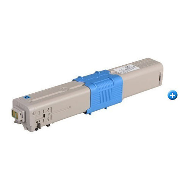 Picture of Premium 46508703 Compatible Okidata Cyan Toner Cartridge