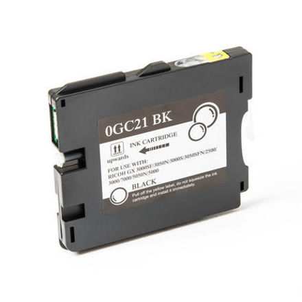 Picture of Premium GC21Bk Compatible Ricoh Black Inkjet Cartridge