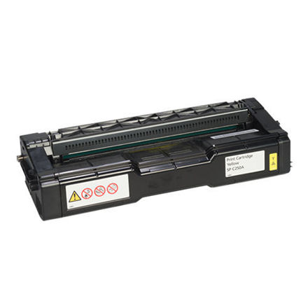 Picture of Premium 407542 (Type C250HA) Compatible Ricoh Yellow Toner Cartridge