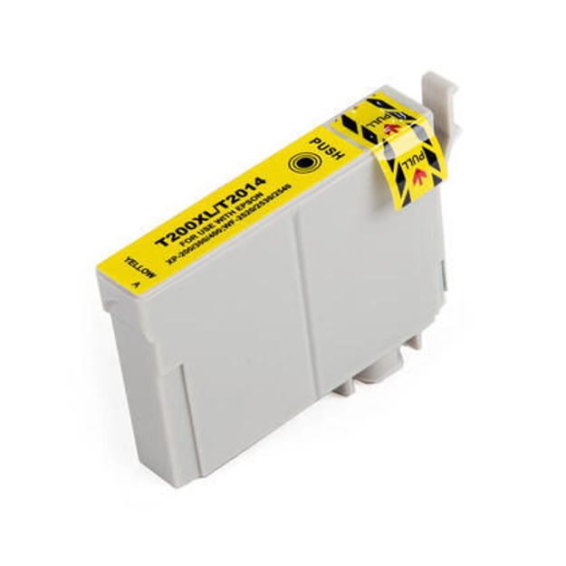 Picture of Premium T200XL420 (Epson 200XL) Compatible Epson Yellow Inkjet Cartridge