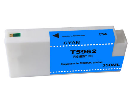 Picture of Premium T596200 Compatible Epson Cyan Inkjet Cartridge