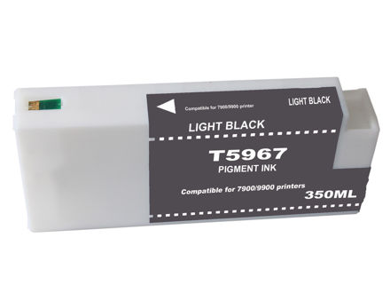 Picture of Premium T596700 Compatible Epson Light Black Inkjet Cartridge