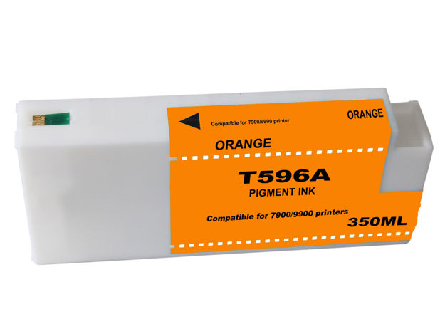 Picture of Premium T596A00 Compatible Epson Orange Inkjet Cartridge