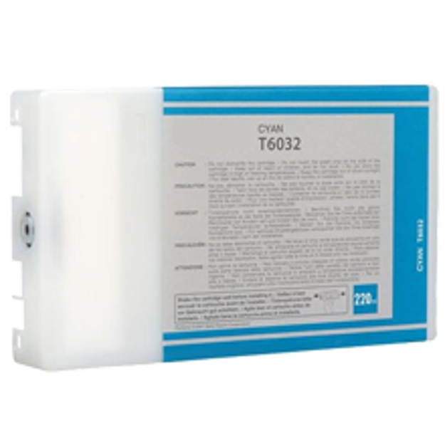 Picture of Premium T603200 Compatible Epson Cyan UltraChrome K3 Ink Cartridge