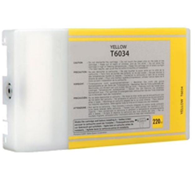 Picture of Premium T603400 Compatible Epson Yellow UltraChrome K3 Ink Cartridge