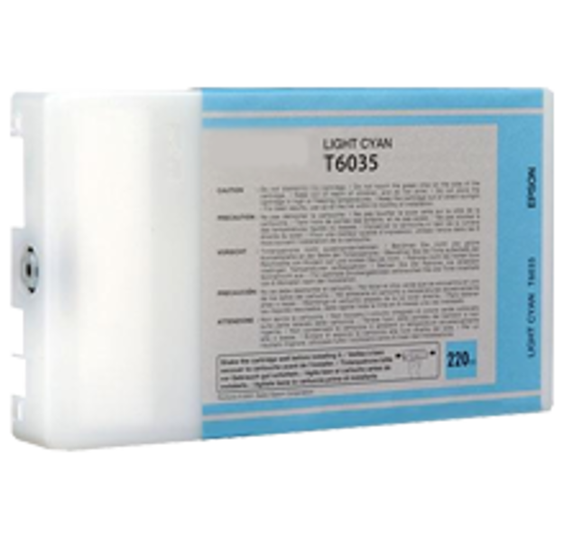 Picture of Premium T603500 Compatible Epson Light Cyan UltraChrome K3 Ink Cartridge