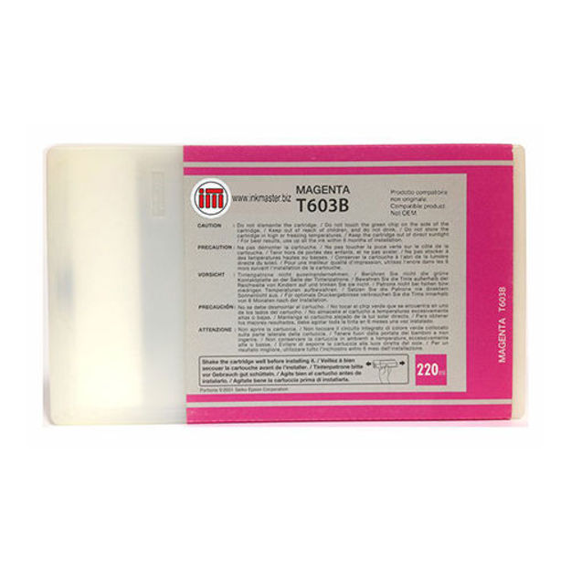 Picture of Premium T603B00 Compatible Epson Magenta UltraChrome K3 Ink Cartridge