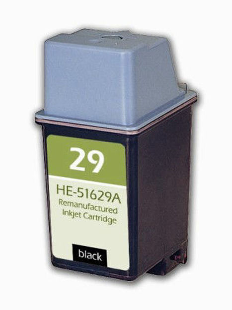 Picture of Premium 51629A (HP 29) Compatible HP Black Inkjet Cartridge