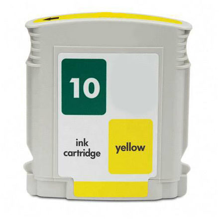 Picture of Premium C4842A (HP 10) Compatible HP Yellow Inkjet Cartridge