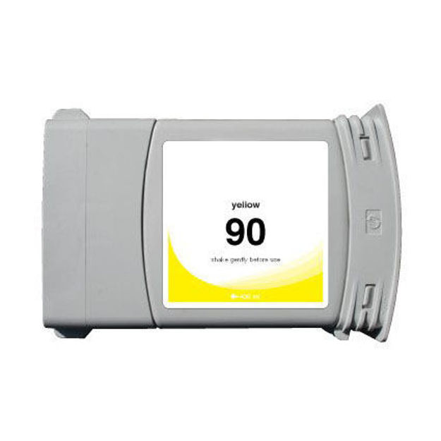 Picture of Premium C5065A (HP 90) Compatible HP Yellow Inkjet Cartridge