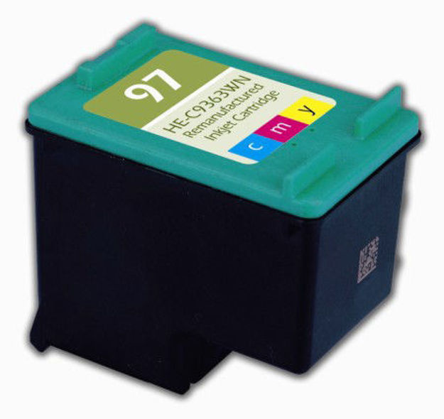 Picture of Premium C9363WN (HP 97) Compatible HP Tri-Color Inkjet Cartridge