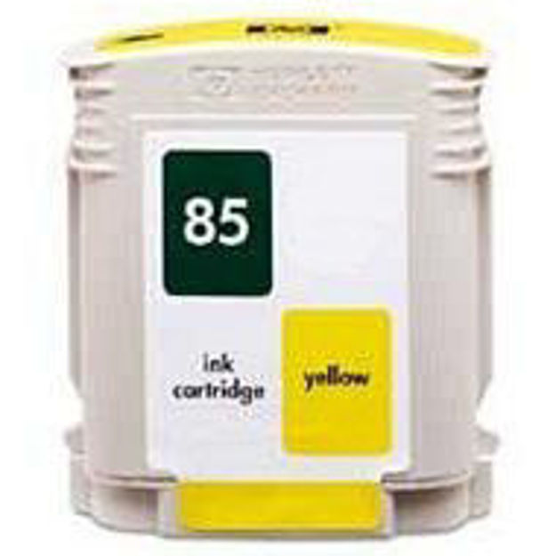 Picture of Premium C9427A (HP 85) Compatible HP Yellow Inkjet Cartridge